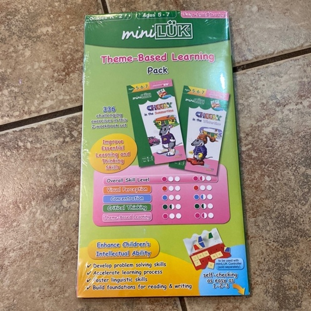 Beyond123 miniLUK Brain Challenger - Theme-Based Learning‎ NWT factory sealed